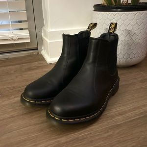 Black Doc Martens Chelsea Boots